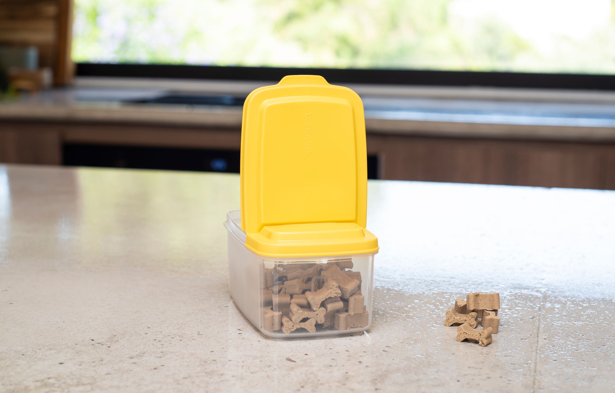 LocknLock Pet Flip Top Storage 750ml